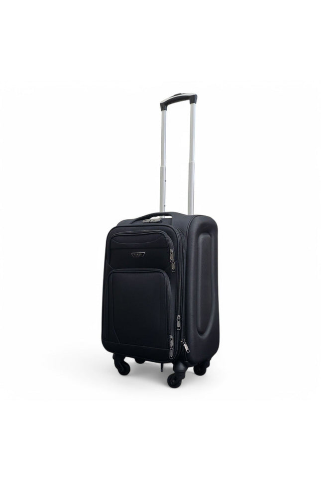 Nagoya Cabin Soft Shell Suitcase in Black