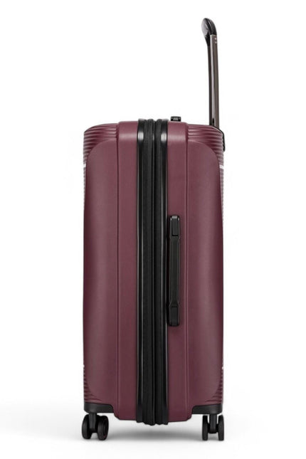 Abiko Large Hard Shell Suitcase in Burgundy
