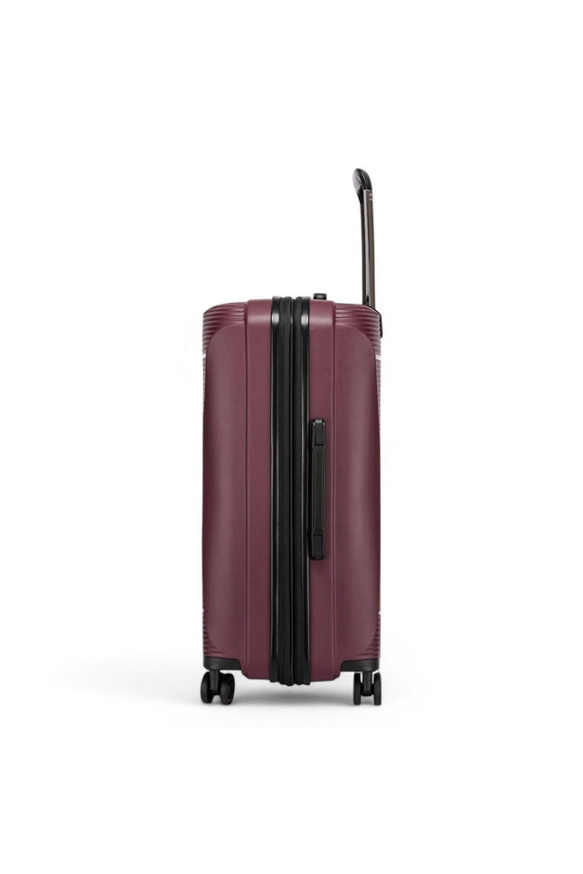 Abiko Large Hard Shell Suitcase in Burgundy