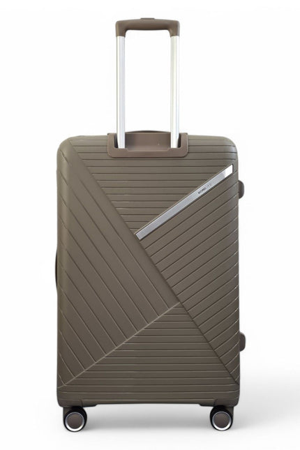 Chita Large Hard Shell Suitcase in Flesh
