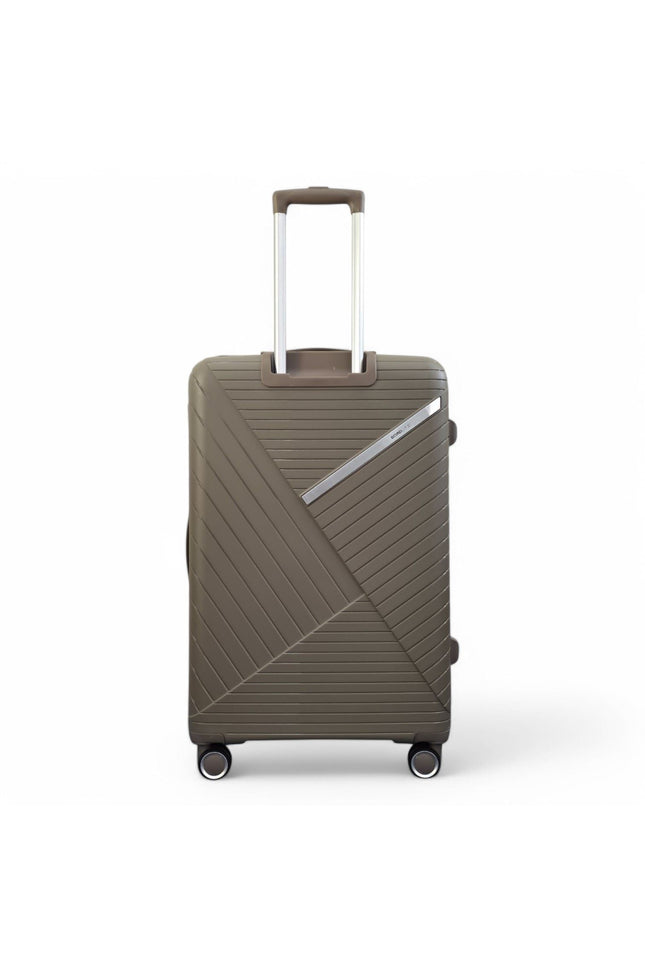 Chita Large Hard Shell Suitcase in Flesh