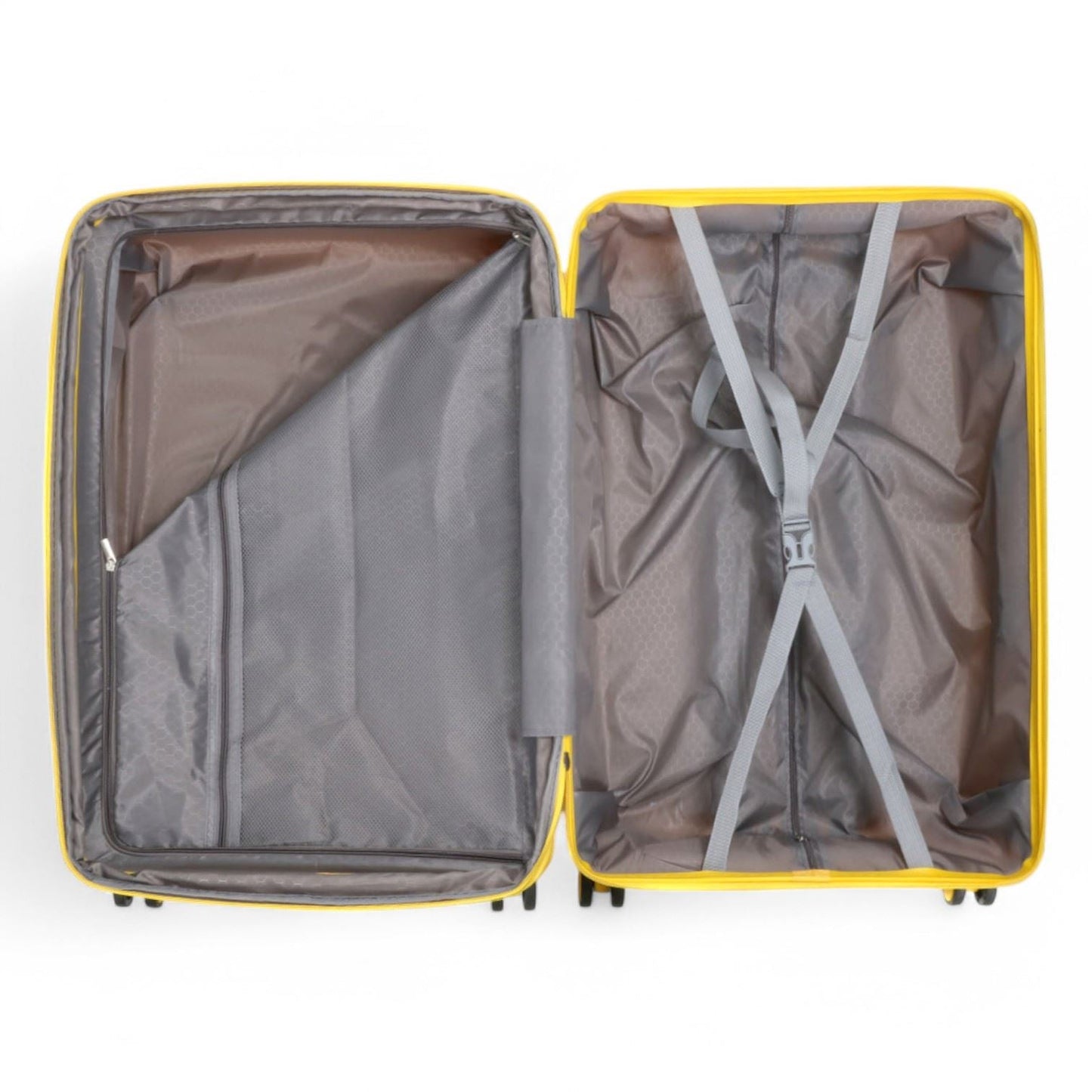 Balranald Large Hard Shell Suitcase in Yellow