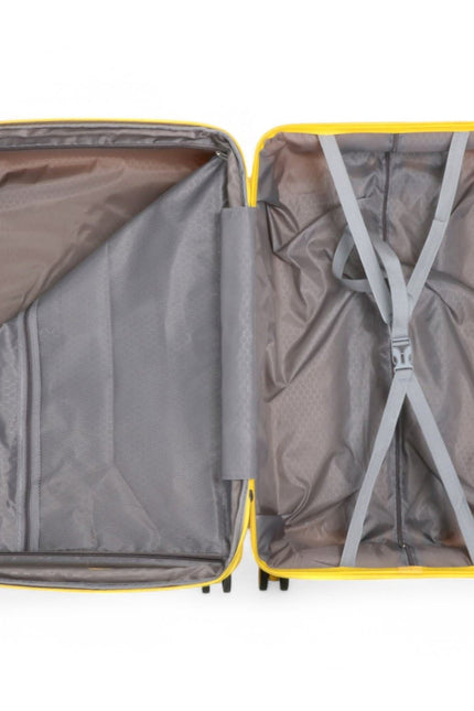 Balranald Large Hard Shell Suitcase in Yellow