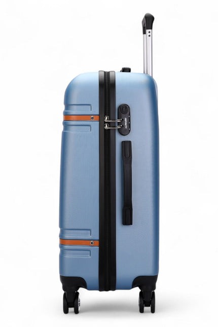Calgary Large Hard Shell Suitcase in Blue