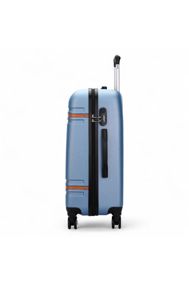 Calgary Large Hard Shell Suitcase in Blue