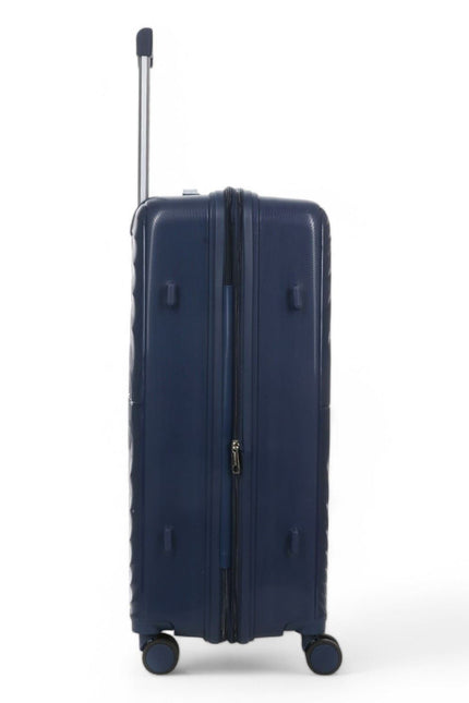Balranald Large Hard Shell Suitcase in Dark Blue
