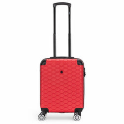 Noda Cabin Hard Shell Suitcase in Red