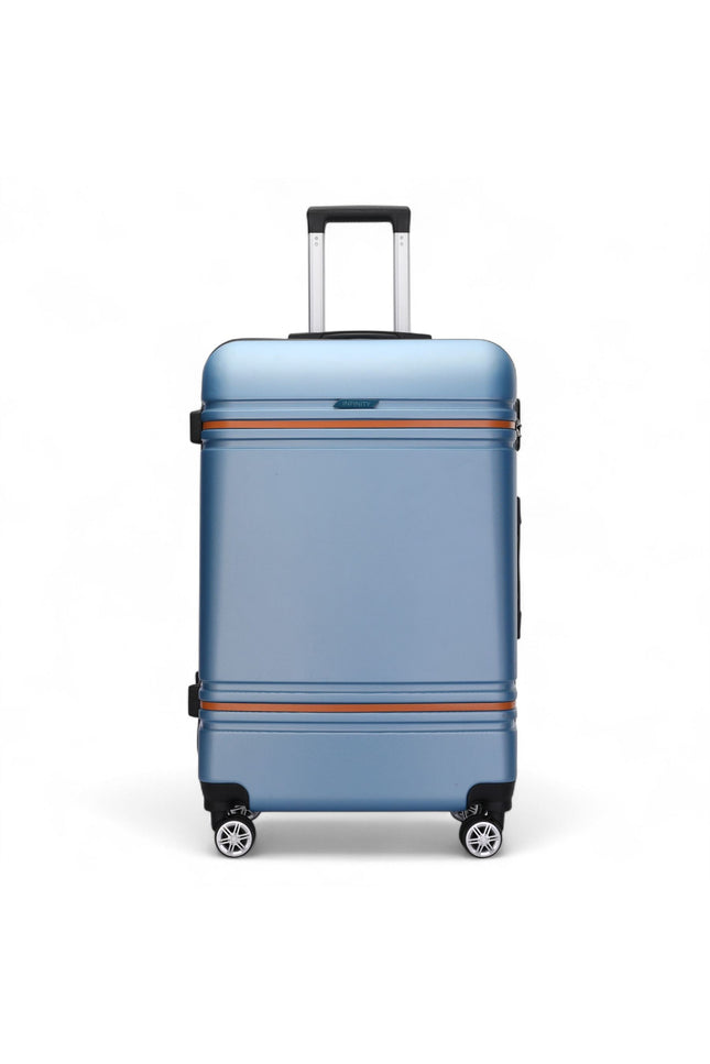 Calgary Medium Hard Shell Suitcase in Blue