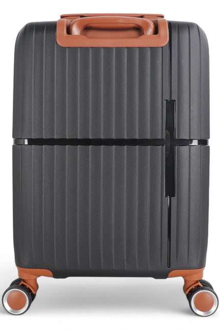 Corowa Cabin Hard Shell Suitcase in Black