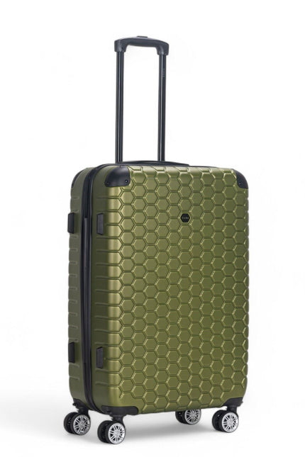 Noda Medium Hard Shell Suitcase in Green