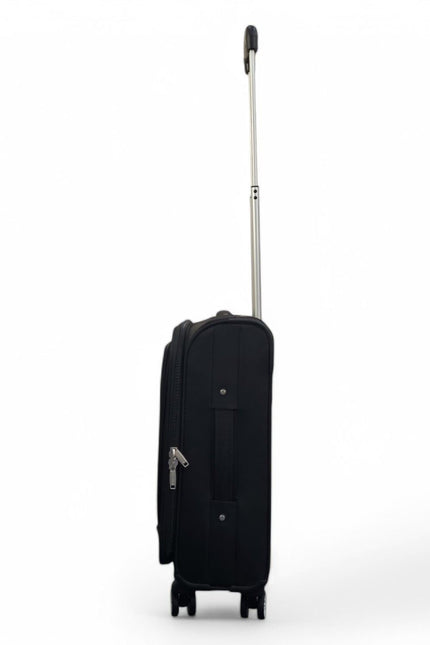 Forbes Cabin Soft Shell Suitcase in Black