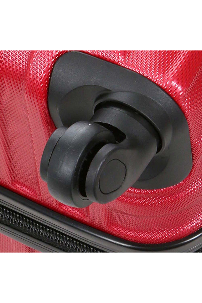 Corowa Large Hard Shell Suitcase in Red