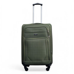 Nagoya Medium Soft Shell Suitcase in Khaki