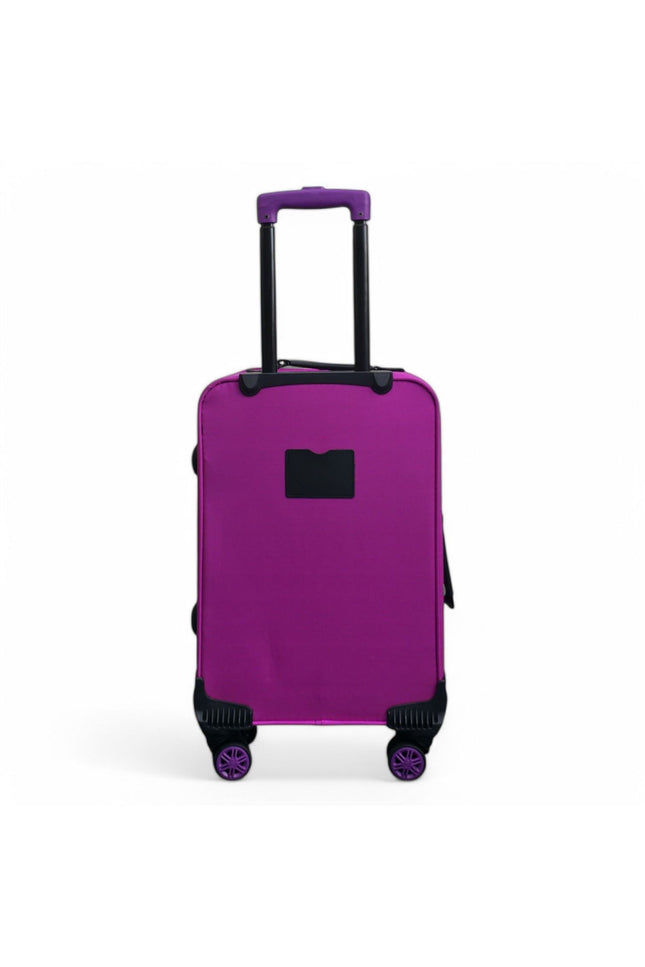 Handa Cabin Soft Shell Suitcase in Pink