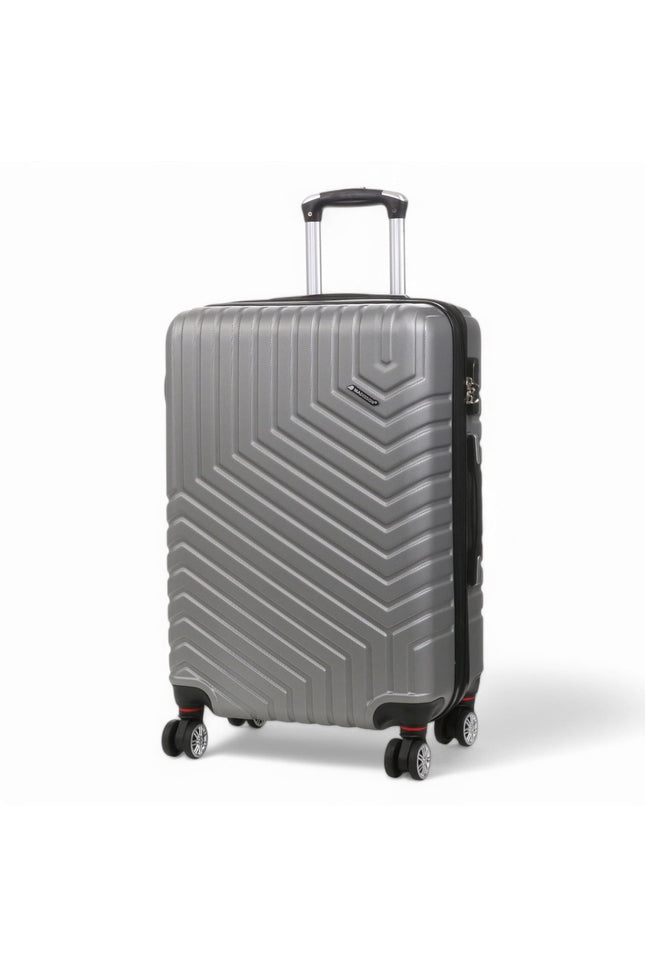 Bega Medium Hard Shell Suitcase in Silver
