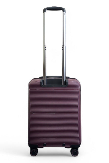 Abiko Cabin Hard Shell Suitcase in Burgundy
