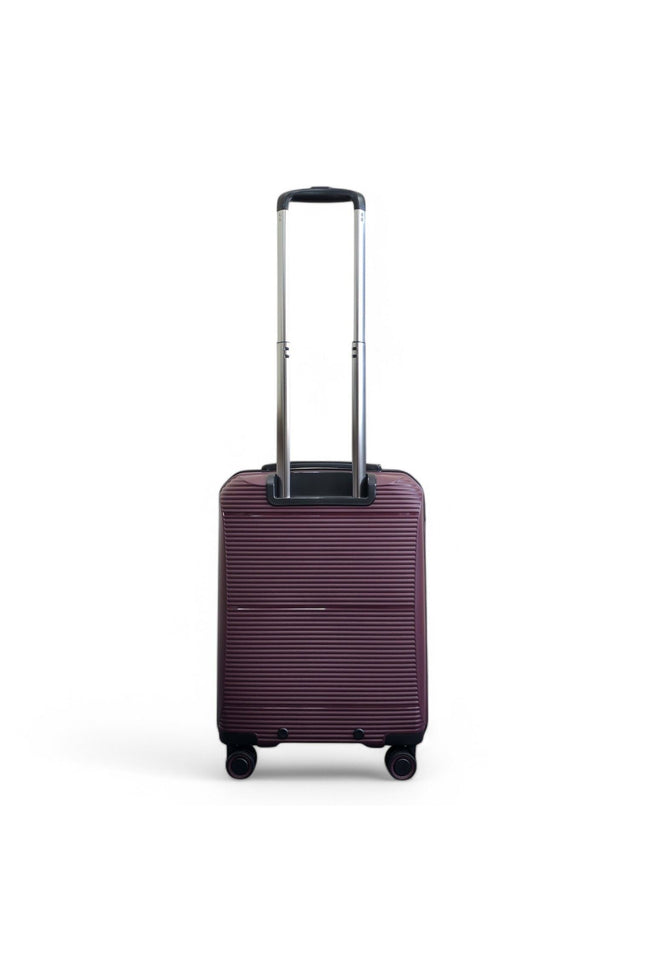 Abiko Cabin Hard Shell Suitcase in Burgundy