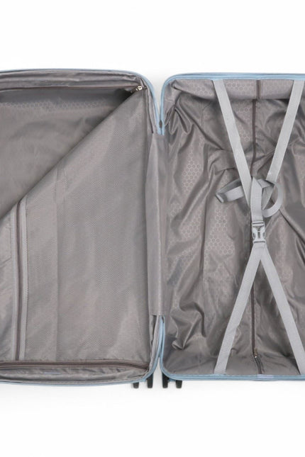 Balranald Large Hard Shell Suitcase in Sky Blue