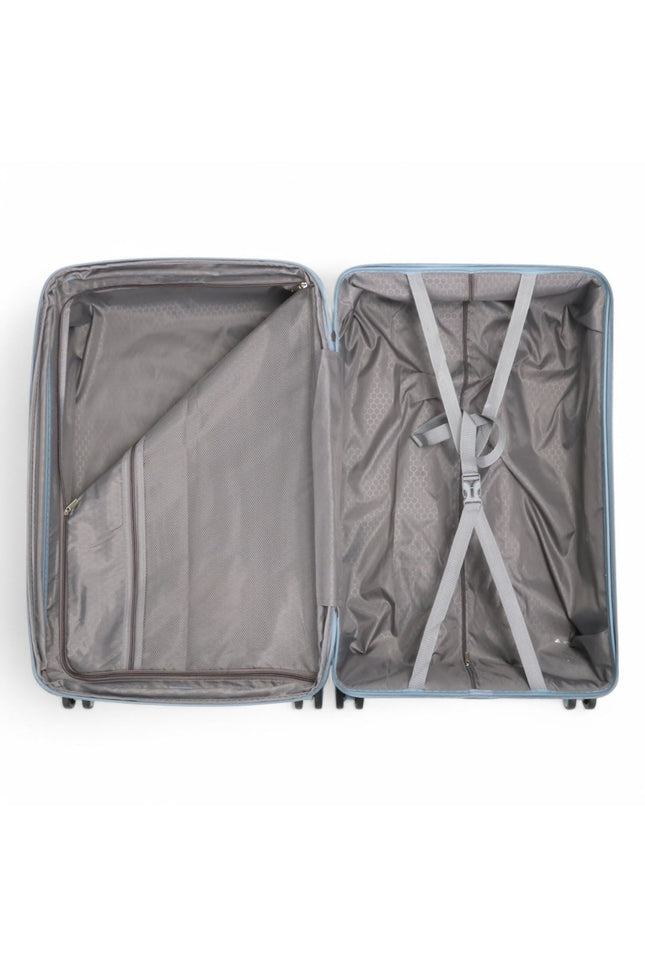 Balranald Large Hard Shell Suitcase in Sky Blue