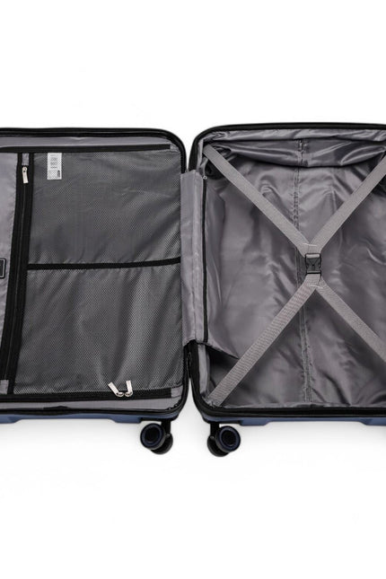 Abiko Set of 3 Hard Shell Suitcase in Burgundy