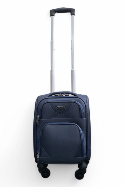 Nagoya Unserseat Soft Shell Suitcase in Navy