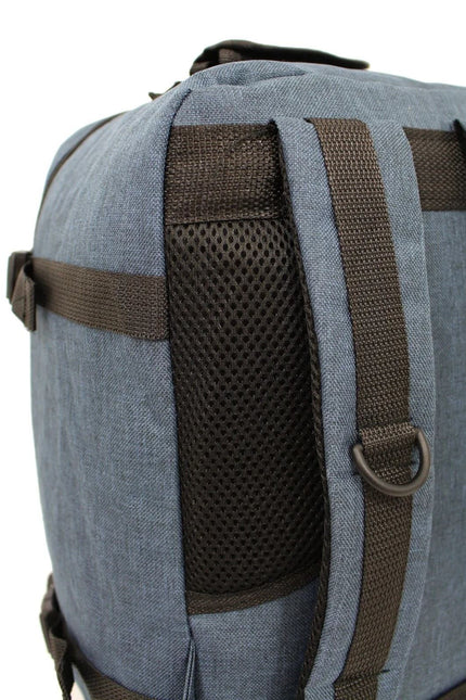 Rucksack Backpack 40x20 x25 cm Underseat Travel Cabin Bag for Easy Jet, Ryanair navy