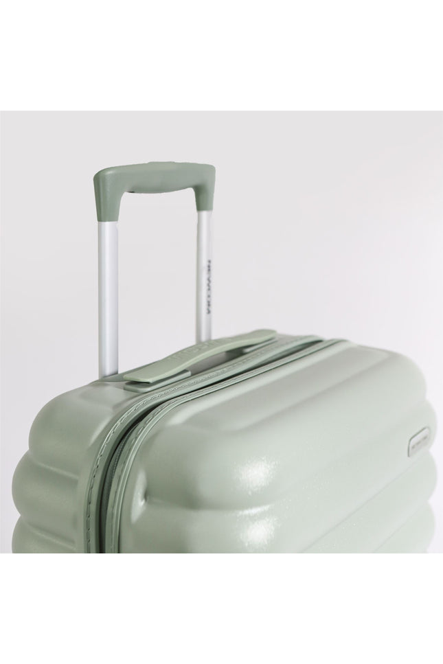 Hard Shell Cabin 37 x 22 x 55 cm Green TSA Secure Luggage Suitcase Suitable for Easyjet, Ryanair