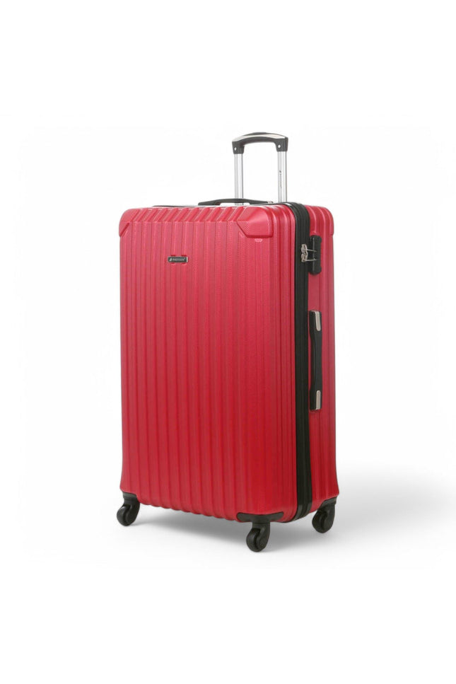 Corowa Large Hard Shell Suitcase in Red