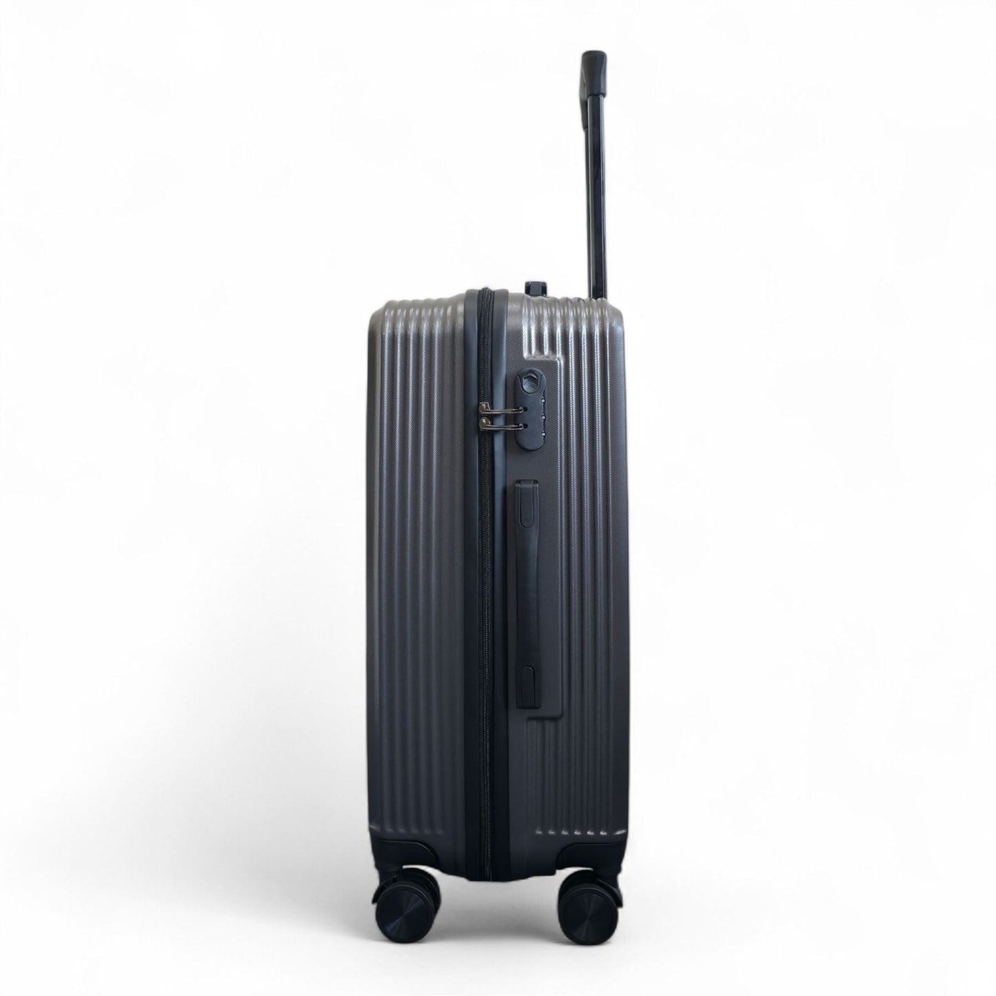 Junee Medium Hard Shell Suitcase in Charcoal Grey