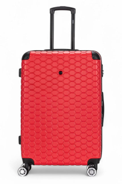Noda Medium Hard Shell Suitcase in Red