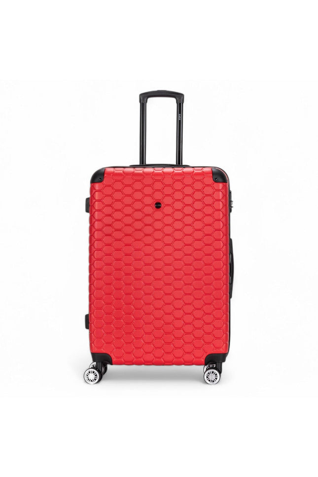 Noda Medium Hard Shell Suitcase in Red
