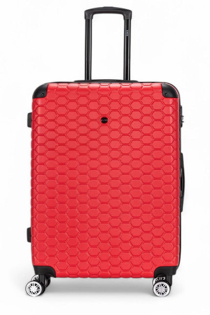 Noda X-Large Hard Shell Suitcase in Red