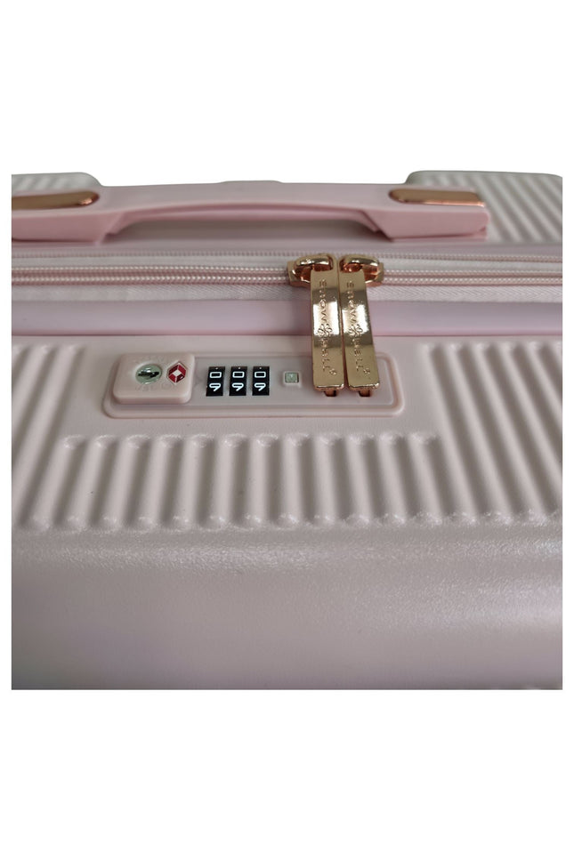 Cowra Cabin Hard Shell Suitcase in Rose Gold