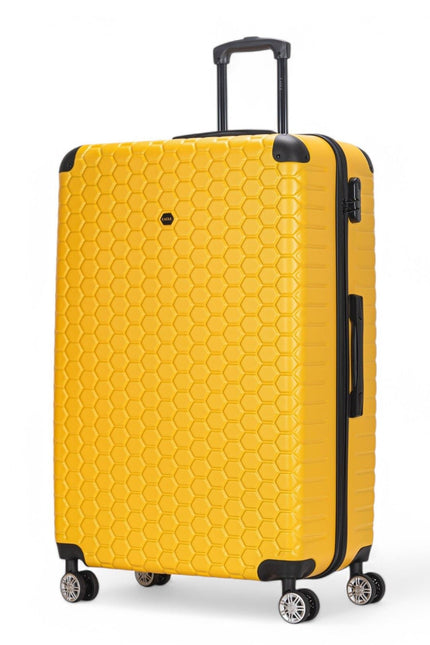 Noda X-Large Hard Shell Suitcase in Yellow