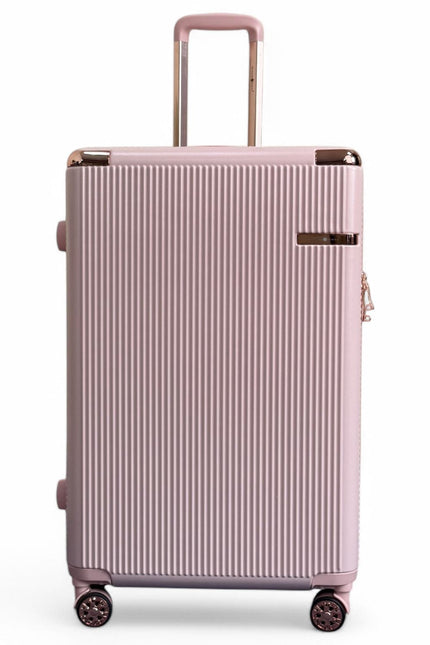 Cowra Large Hard Shell Suitcase in Rose Gold