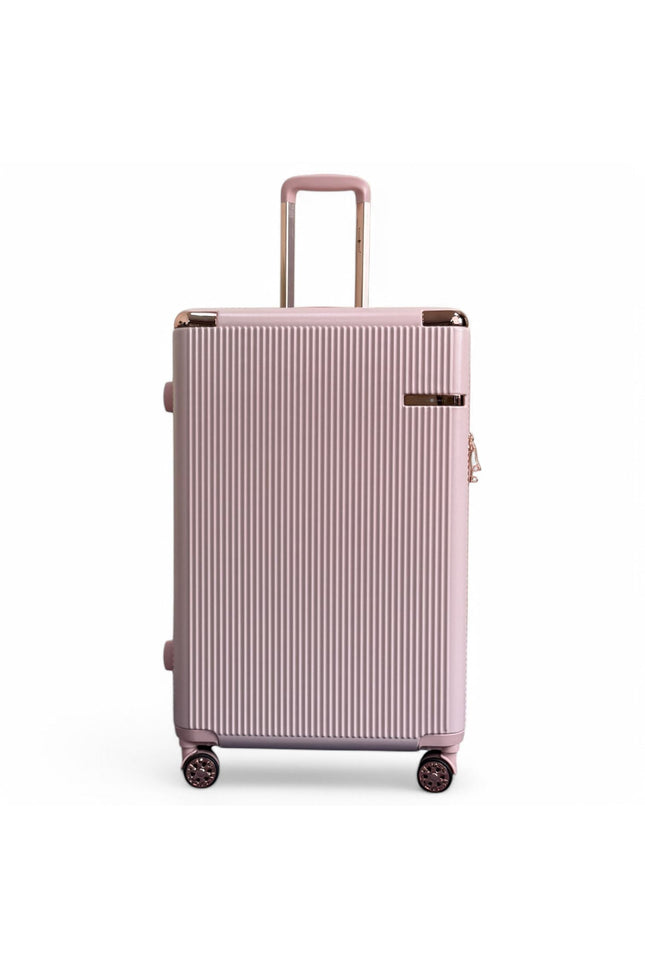 Cowra Large Hard Shell Suitcase in Rose Gold