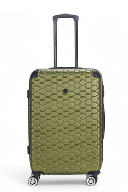 Noda Medium Hard Shell Suitcase in Green