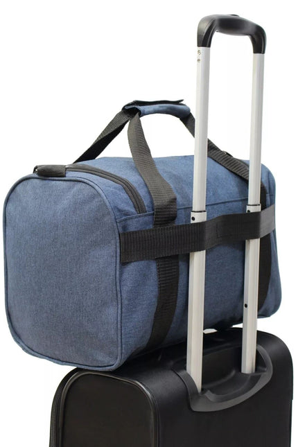 Holdall Carry On 40x 20 x25cm Under-seat Travel Cabin Bag for Ryanair, Easy Jet Navy