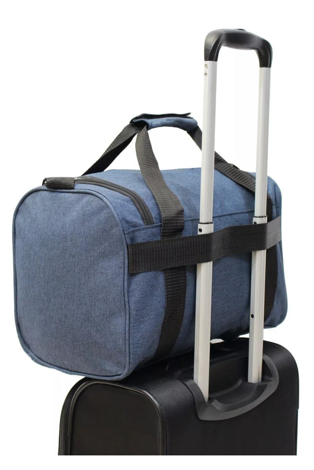 Holdall Carry On 40x 20 x25cm Under-seat Travel Cabin Bag for Ryanair, Easy Jet Navy