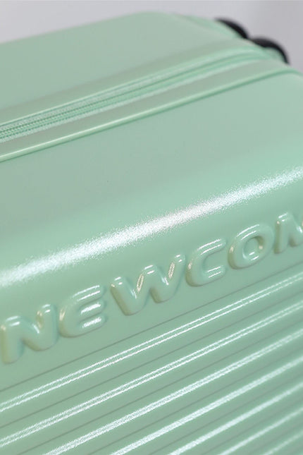 Hard Shell Cabin 44 x 22 x 38 cm Green TSA Secure Luggage Suitcase Suitable for Easyjet, Ryanair