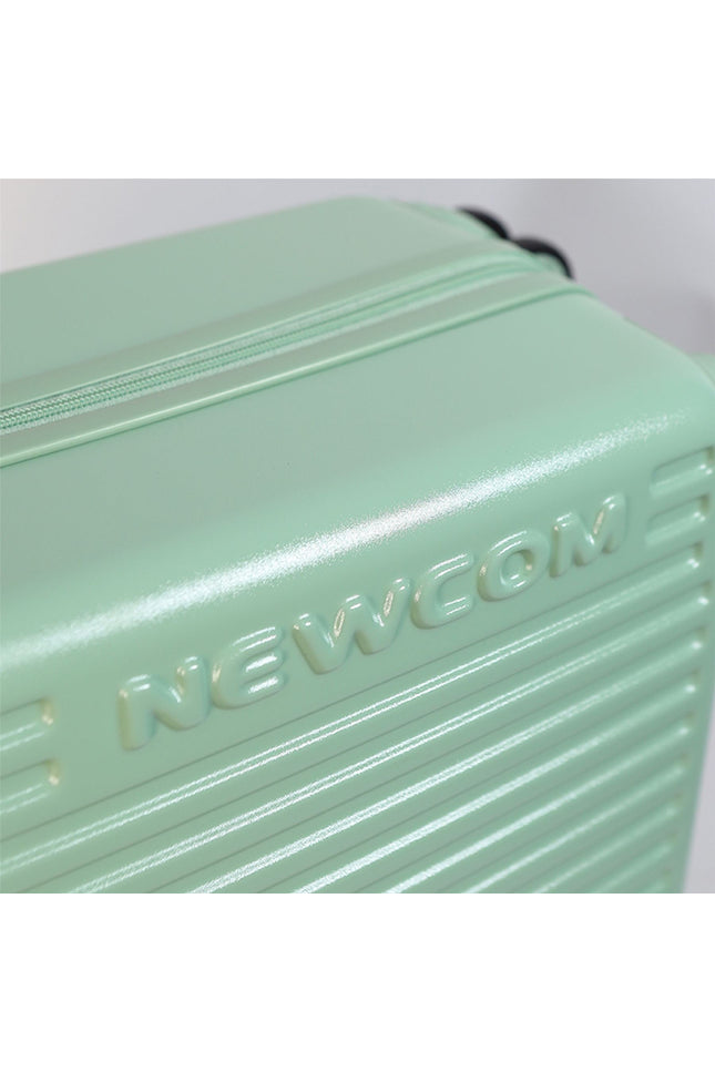 Hard Shell Cabin 44 x 22 x 38 cm Green TSA Secure Luggage Suitcase Suitable for Easyjet, Ryanair