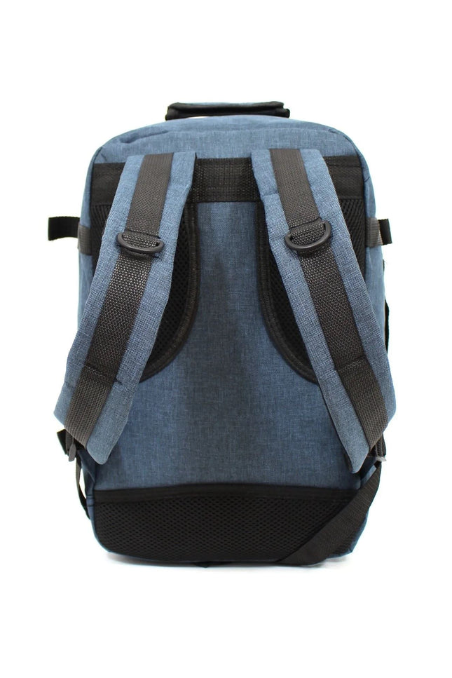 Rucksack Backpack 40x20 x25 cm Underseat Travel Cabin Bag for Easy Jet, Ryanair navy