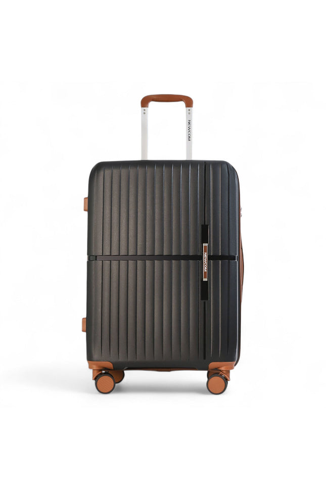 Corowa Medium Hard Shell Suitcase in Black
