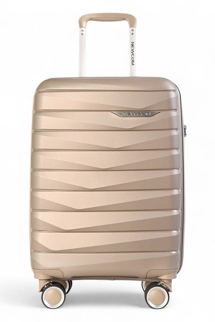 Forster Cabin Hard Shell TSA Suitcase in Champagne Beige