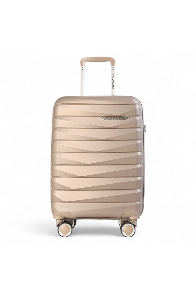 Forster Cabin Hard Shell TSA Suitcase in Champagne Beige