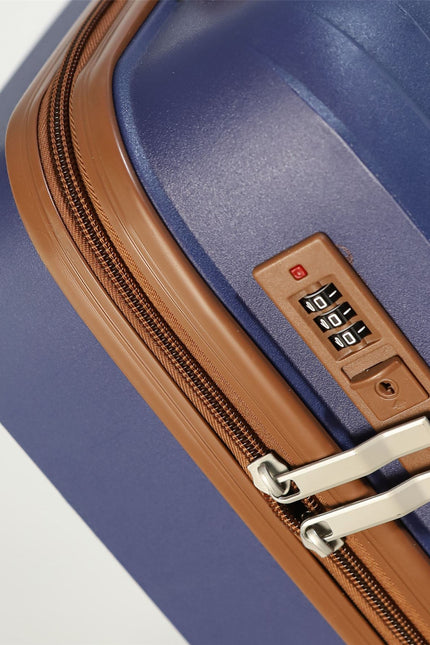 Corowa Cabin Hard Shell Suitcase in Teal Blue