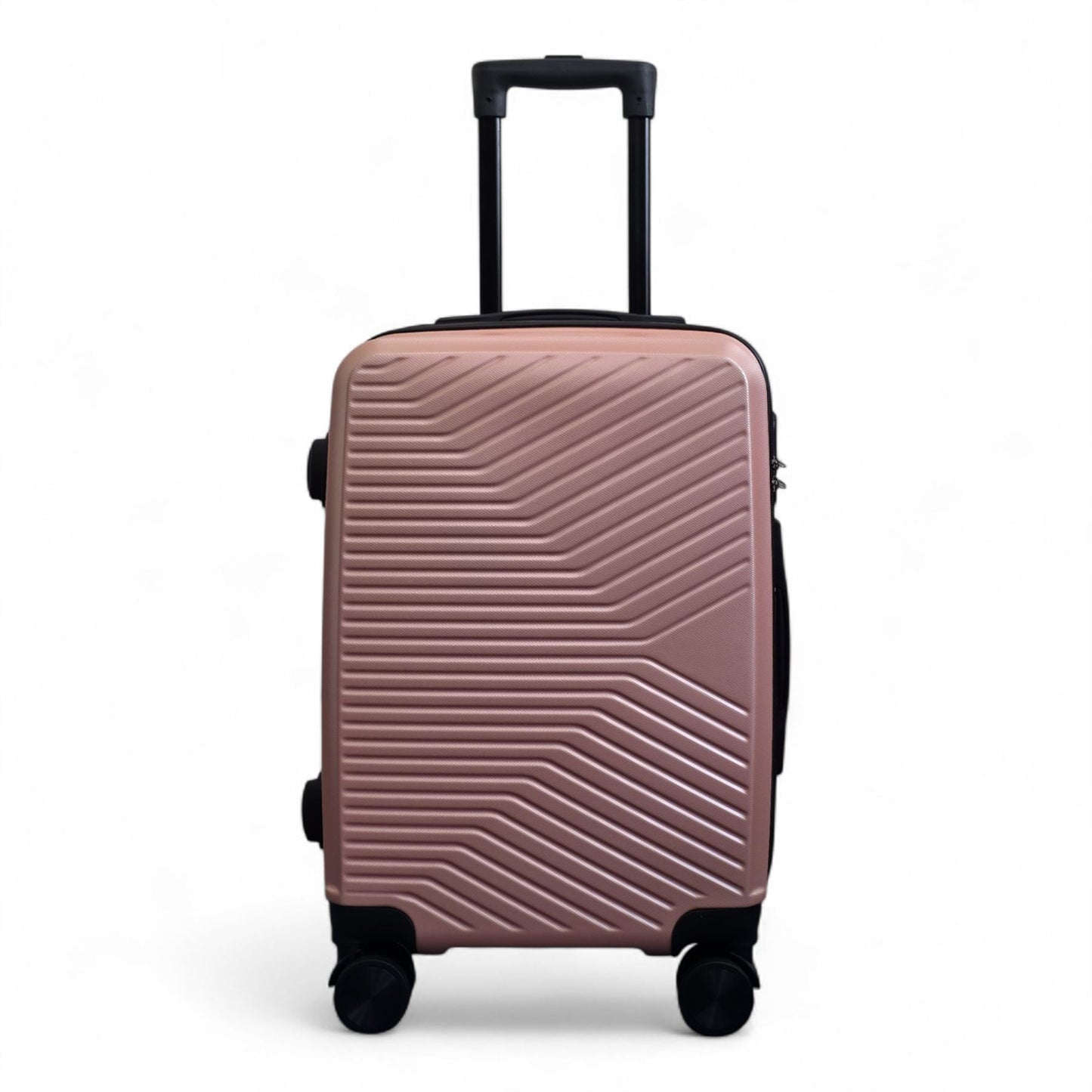 Junee Cabin Hard Shell Suitcase in Rose Gold