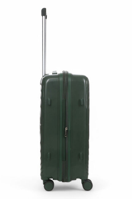 Balranald Medium Hard Shell Suitcase in Dark Green