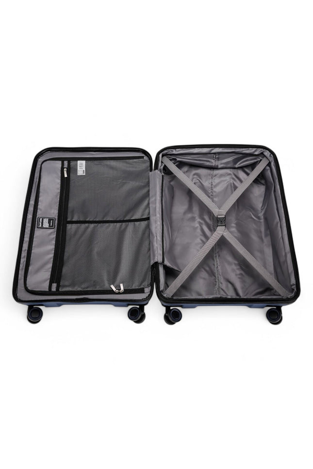Abiko Set of 3 Hard Shell Suitcase in Navy