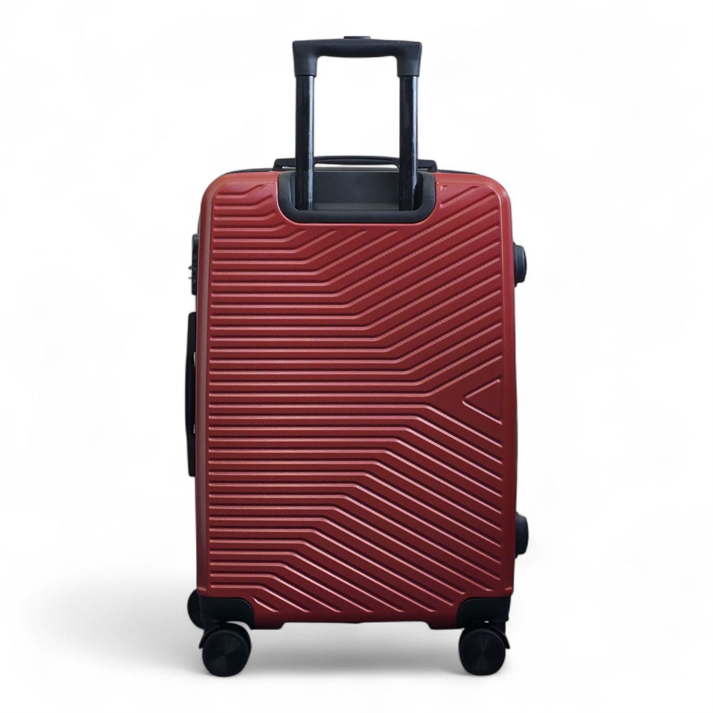 Junee Medium Hard Shell Suitcase in Red